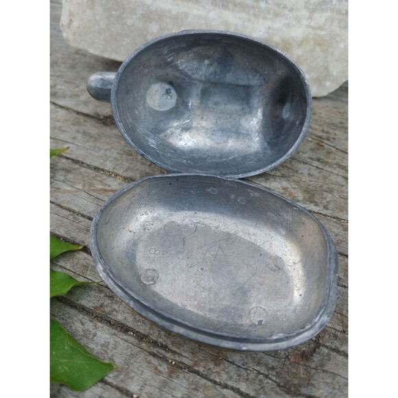 Vintage Pewter Duck Jewelry Box, Duck Decor - Picture 7 of 10